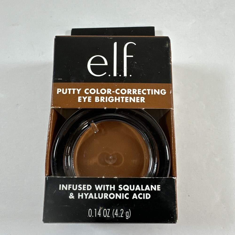 e.l.f. Putty Color-Correcting Eye‎ Brightener Rich 82089 New